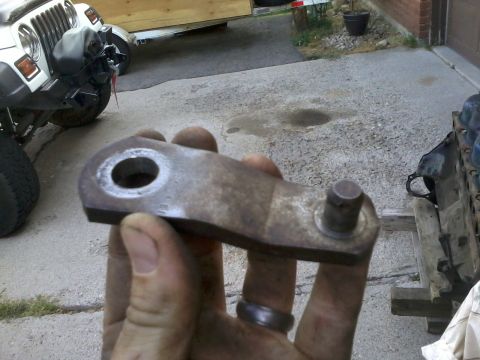 1981 Ford Bronco - The hydraulic clutch had a splined end that goes through the hole on the clutch arm. The splined end allows the clutch arm to go on in any…