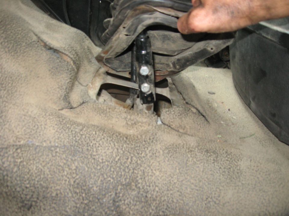 The shifter for the SROD is a bit easier to remove.  Just two bolts and none of the difficult spring loaded stuff.