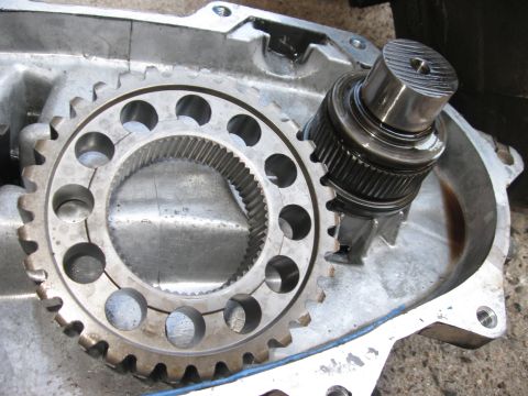 1981 Ford Bronco - The chain has NO lateral movement in it, so once the clip is off, you have to slide both gears on the ends of the chain off at the same tim…