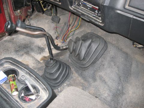 1981 Ford Bronco - Simple Green household cleaner worked wonders to clean up the shifter boots. They were covered in cigarette grime from the old truck and no…