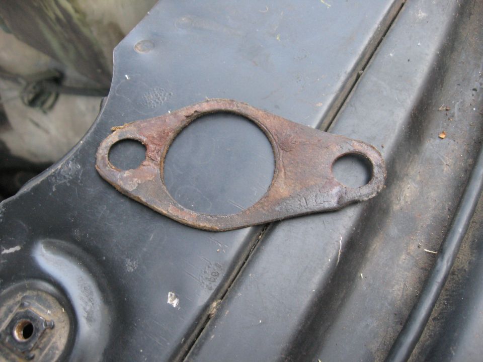 The gasket from the master cylinder made a great template.