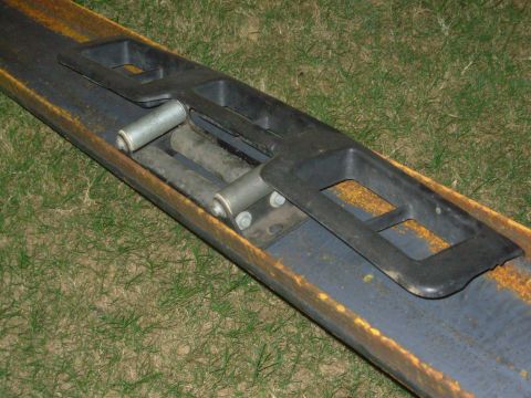 1983 Ford Bronco - There's barely room for the trim & the fairlead, which will be partially hidden.