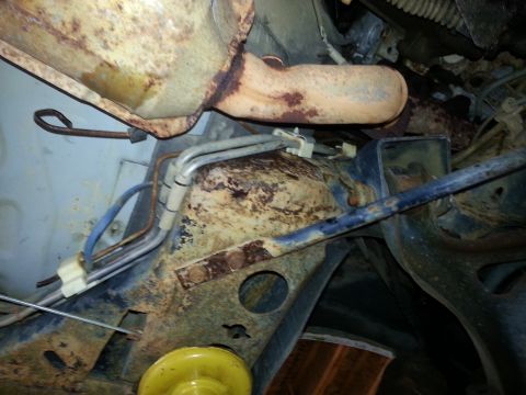 1997 Ford Crown Victoria - Zoomed out view of frame in questions