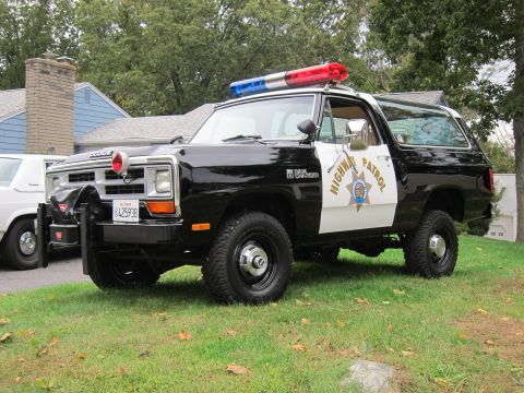 1987 Dodge 1500 - This 1987 Dodge Ramcharger is equipped as a highway patrol vehicle.