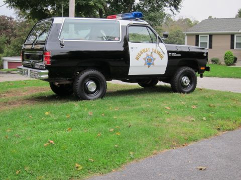1987 Dodge 1500 - This 1987 Dodge Ramcharger is marked as a Highway Patrol vehicle.