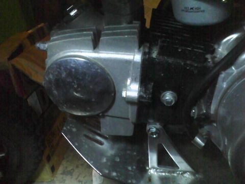 2003 Ford Crown Victoria - Detail of an engine component, possibly from a motorcycle or small engine.
