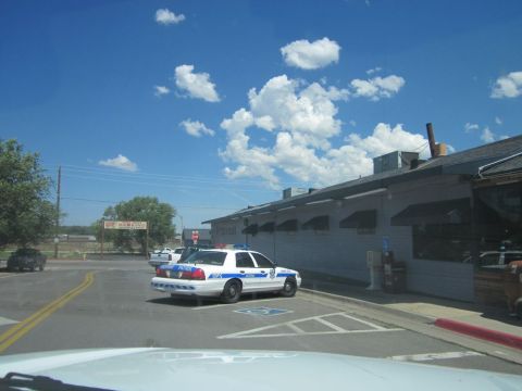 1991 Ford LTD Crown Victoria - Police car parked outside a building on a sunny day. 'MURPHY PATROL' is visible on the side.