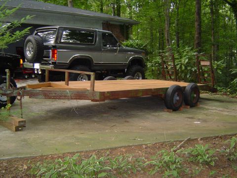 Trailer Restoration - 1986 Ford Bronco