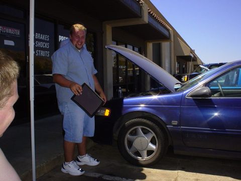 2002 Ford Taurus - Ah, that's easy.....one piece at a time