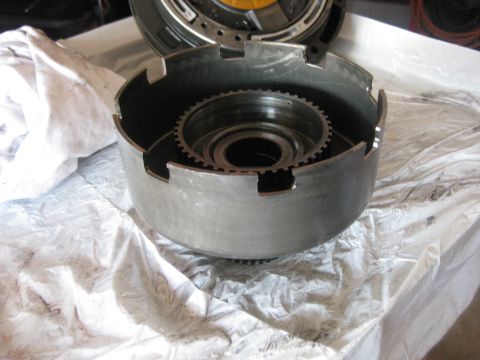 1994 Ford Bronco - There is a sun gear on the bottom of this assembly which can be installed into the transmission before the rest to make things a little eas…
