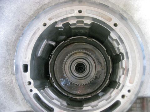 1994 Ford Bronco - Internal view of a transmission part, likely a torque converter or clutch assembly.
