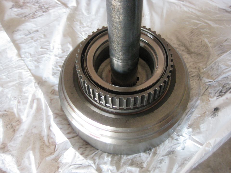 The forward clutches are the second set that will be replaced.