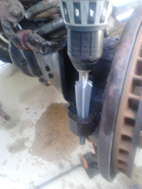 1996 Ford Bronco - This was for doing my Tie Rod End Flip. It places the TREs on the top of the knuckle instead of the bottom which raises them about 3" and c…