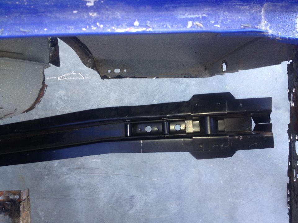 65 mustang new rear passenger side frame rail