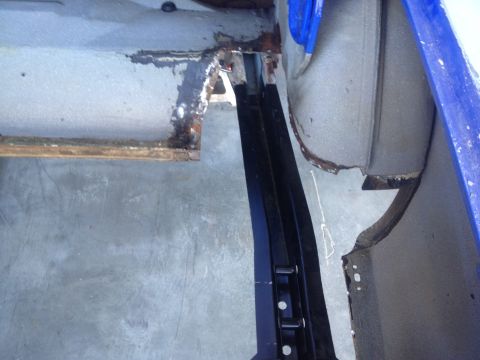 1965 Ford Mustang - 65 mustang new rear passenger side frame rail