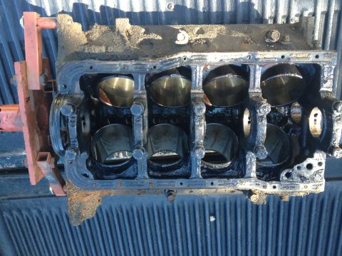 1987 Ford Ranger - Stripped and heading off to the machine shop to get dipped in the vat.