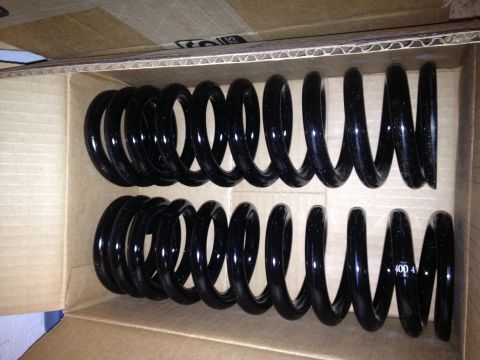 1965 Ford Mustang - Heidts super ride front coil over springs, 400 pd, 65 mustang