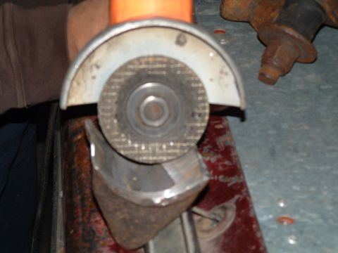 1979 Ford Bronco - i taped the trigger so i could keep from using both hands on the tool. i draped the cord over my shoulder and put the handle on the top or…