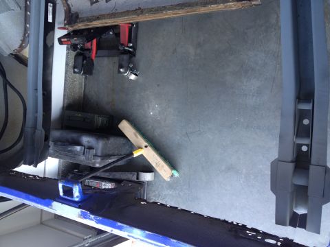 1965 Ford Mustang - 65 mustang, trunk cut out new frame rails