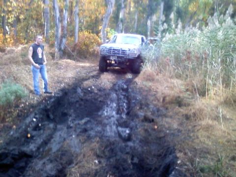 1993 Ford F-150 - my ruts, and the friend who pulled me out