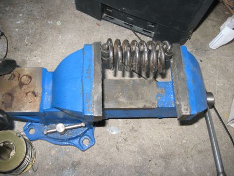 1981 Ford Bronco - Once the pedals and rod are in, the clutch spring needs to be put back in. Unless you're The Hulk, there's no way you're going to get the s…