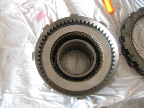 1994 Ford Bronco - Reverse clutches assembled.