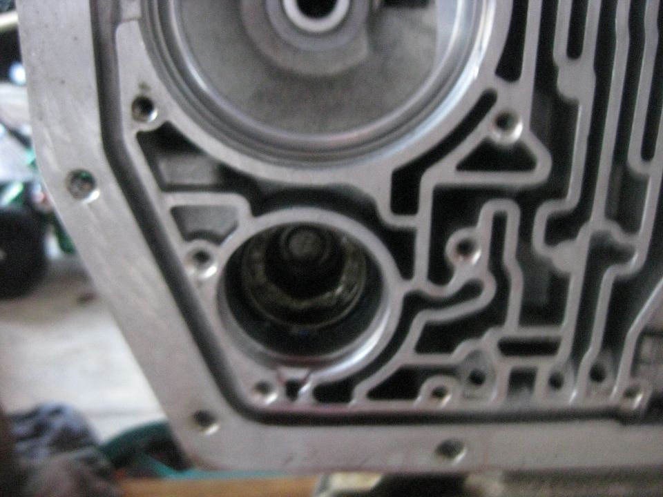 2-3 accumulator piston installed.