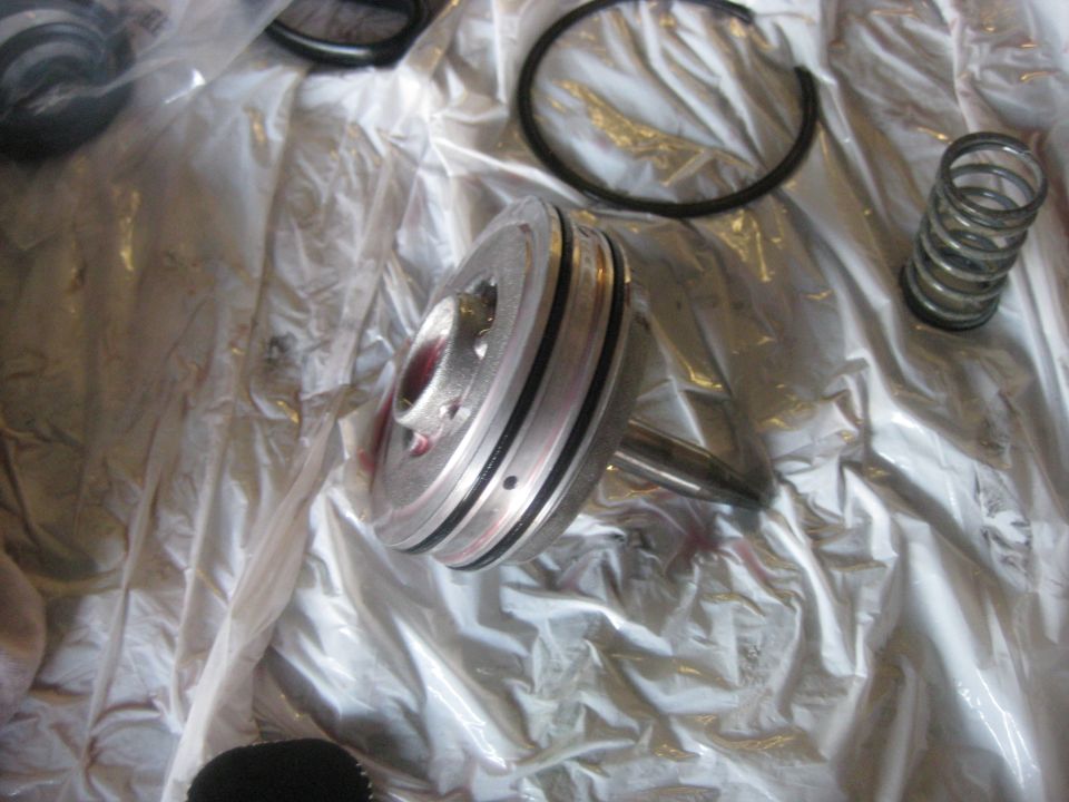 New seals on the overdrive servo.