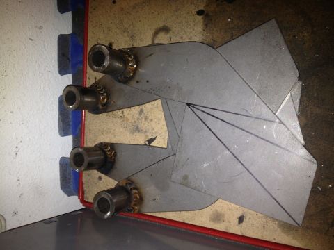 1965 Ford Mustang - 65 mustang upper coil over mount with 5/8" I'd DOM tubing