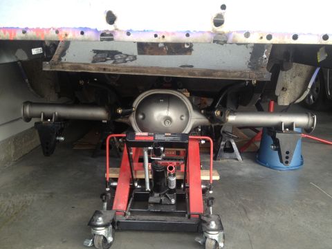 1965 Ford Mustang - Currie Super 8 housing/TCI triangulated 4 link/in 65 Mustang