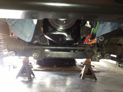 1965 Ford Mustang - 65 Mustang 302 rack & pinion clearance