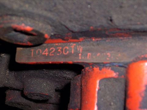 1970 Chevrolet Chevelle - Engine block casting numbers are visible on this part.