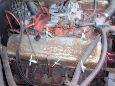 1970 Chevrolet Chevelle - Close-up of a 1970 Chevrolet Chevelle engine, the "396 Turbo-Fire" valve cover.