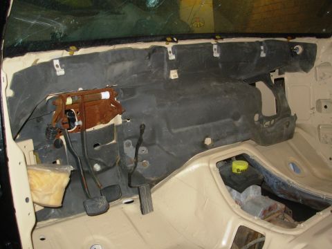 1983 Ford Bronco - Some of this is coming back out, but I wanted to see a change. The white wiring harness hooks just below the w/s are installed upside-down…