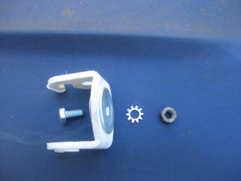 1994 Ford Bronco - The new lock actuator will bolt to the door with 1/4" hardware.