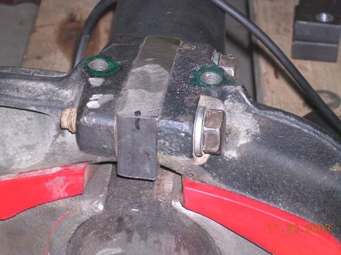 1994 Ford Bronco - this is installed and ready for the lower coil mount