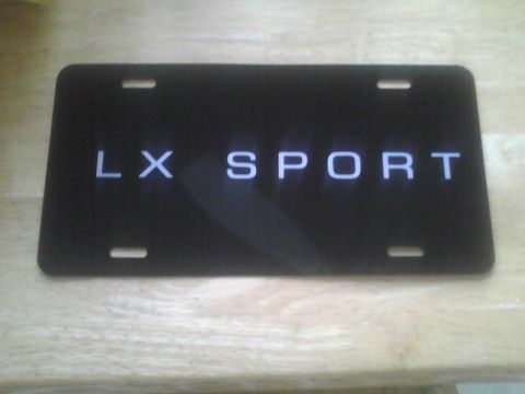 2003 Ford Crown Victoria - License plate displaying "LX SPORT" text.