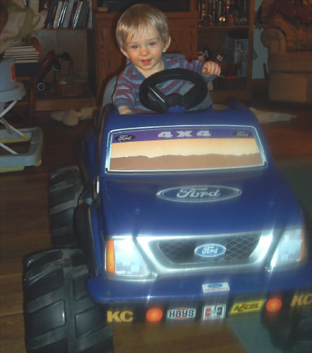 1978 Ford Bronco - my little ford man born 02/22/02