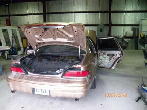 1993 Ford Crown Victoria - Sat Oct 27th. Final day of assembly.