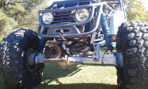 1967 Ford Mustang - The winch hawse is missing b/c it is getting welded back together. It had a crack in it.