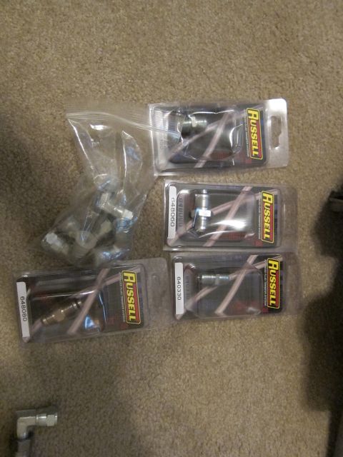 1979 Ford Bronco - New Russell brake line fittings for a vehicle project.