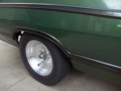 1970 Ford Ranchero - went back old school, with 15" centerlines, and g60s.