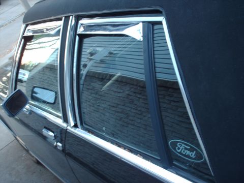 1991 Mercury Grand Marquis - The repair job (see other photos) Not perfect, but apparently the trim shop that did it is refusing to take any further jobs for stitching…