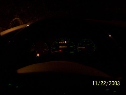 2003 Ford Taurus - The odometer reads 63,353 miles. The date stamp indicates the photo was taken on November 22, 2003.