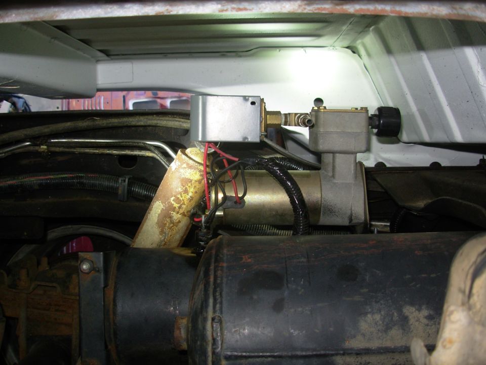 There's plenty of room around the compressor, but I'll probably route all their intakes to a single remote filter.  Possibly the engine air filter.