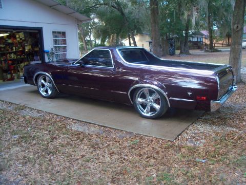 1979 Ford Ranchero - New Boyd Coddington J5R Chrome wheels and General G-max 245/40/20 tires.