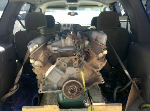1988 Ford Bronco - Stock 351W I swapped for my 393W stroker motor. And, so, it begins........