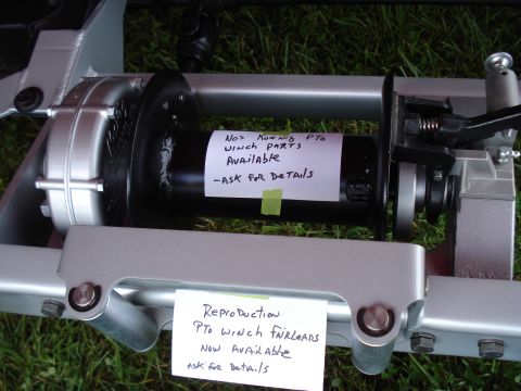 1994 Ford F-350 - Reproduction PTO winch fairleads are now available, with notes indicating parts are available and to ask for details.