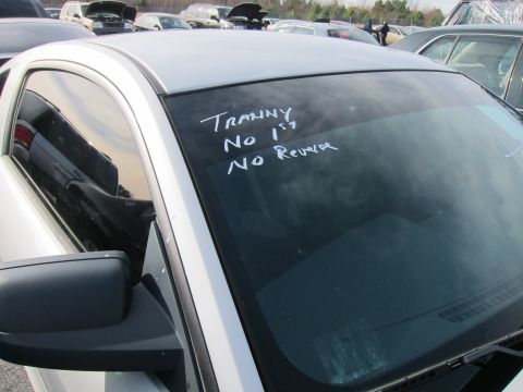 1991 Ford LTD Crown Victoria - Handwritten notes on a car's windshield indicate transmission issues and lack of reverse gear.