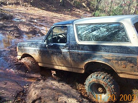 1986 Ford Bronco - Warren stuck